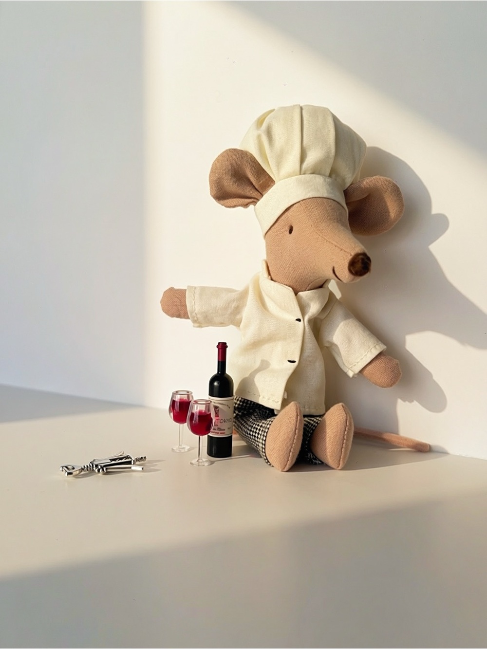 Miniature Wine bottle set